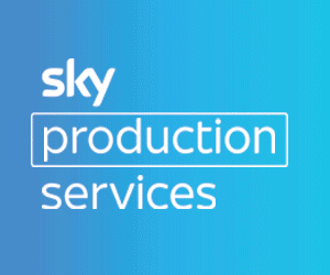 A animated GIF display for Sky Production Services